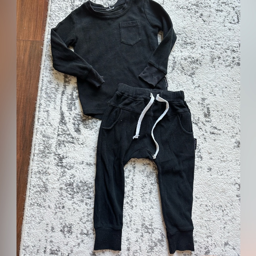 Little bipsy waffle set size 3/4t